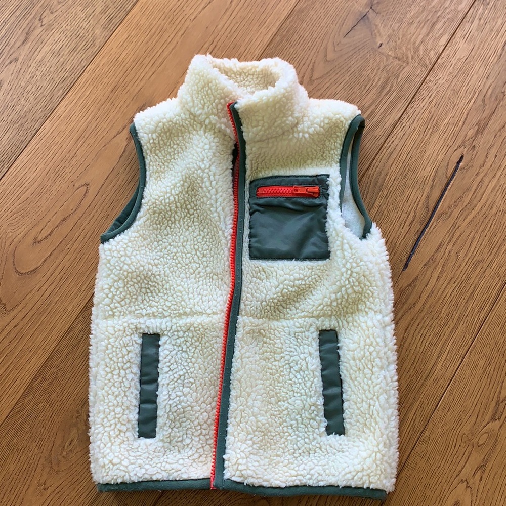 Fleece vest J Crew Crewcuts